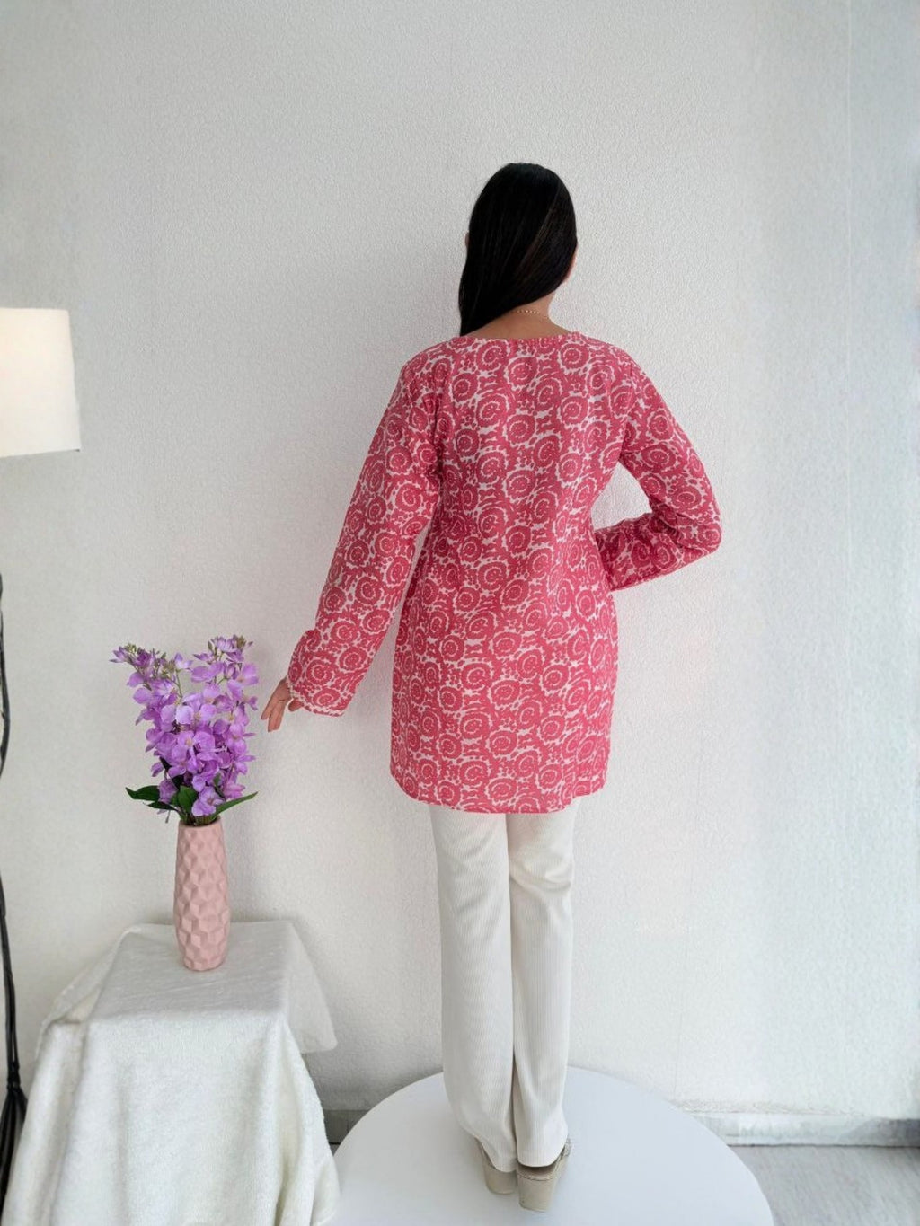 Wrap-Style Tunic Top