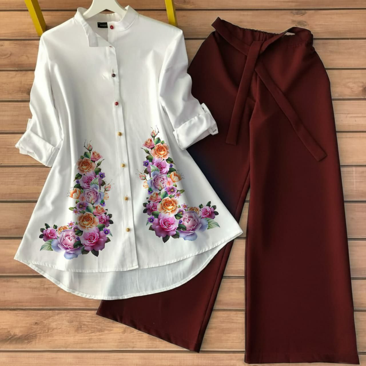 Floral Tunic & Trouser Set