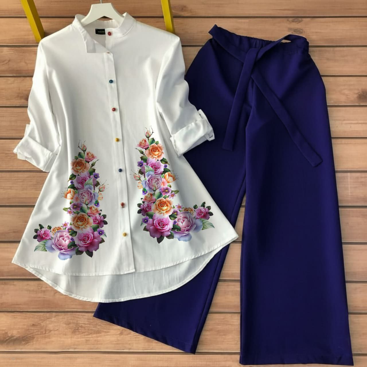 Floral Tunic & Trouser Set