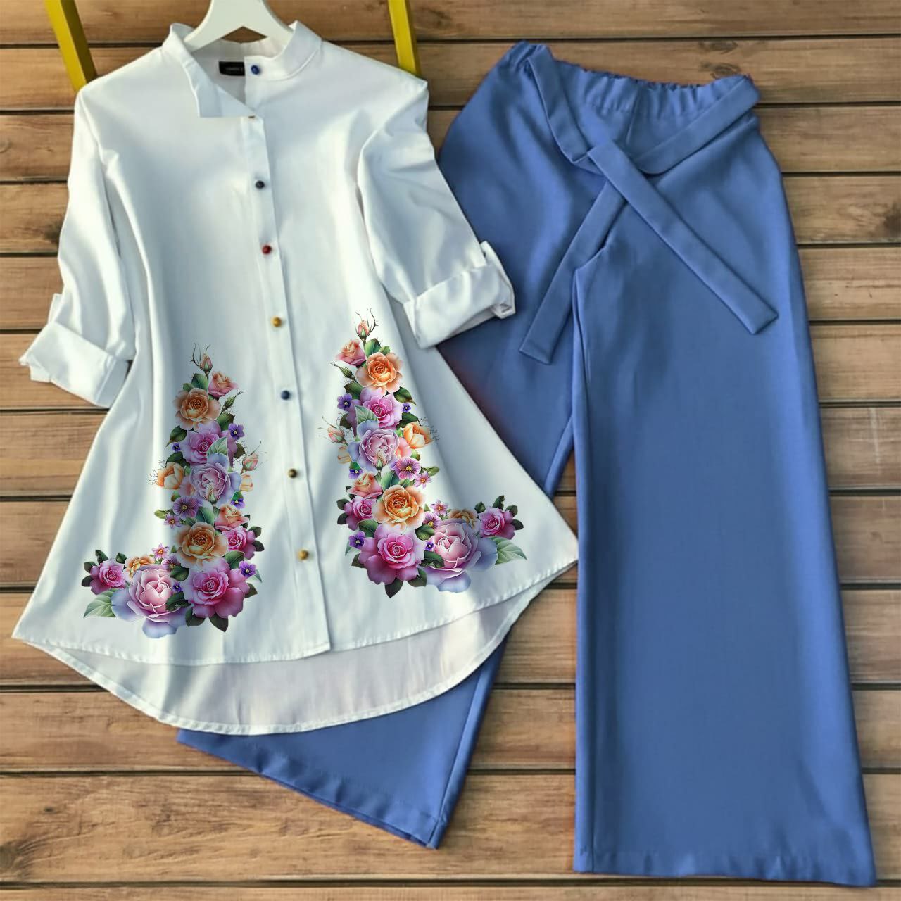Floral Tunic & Trouser Set
