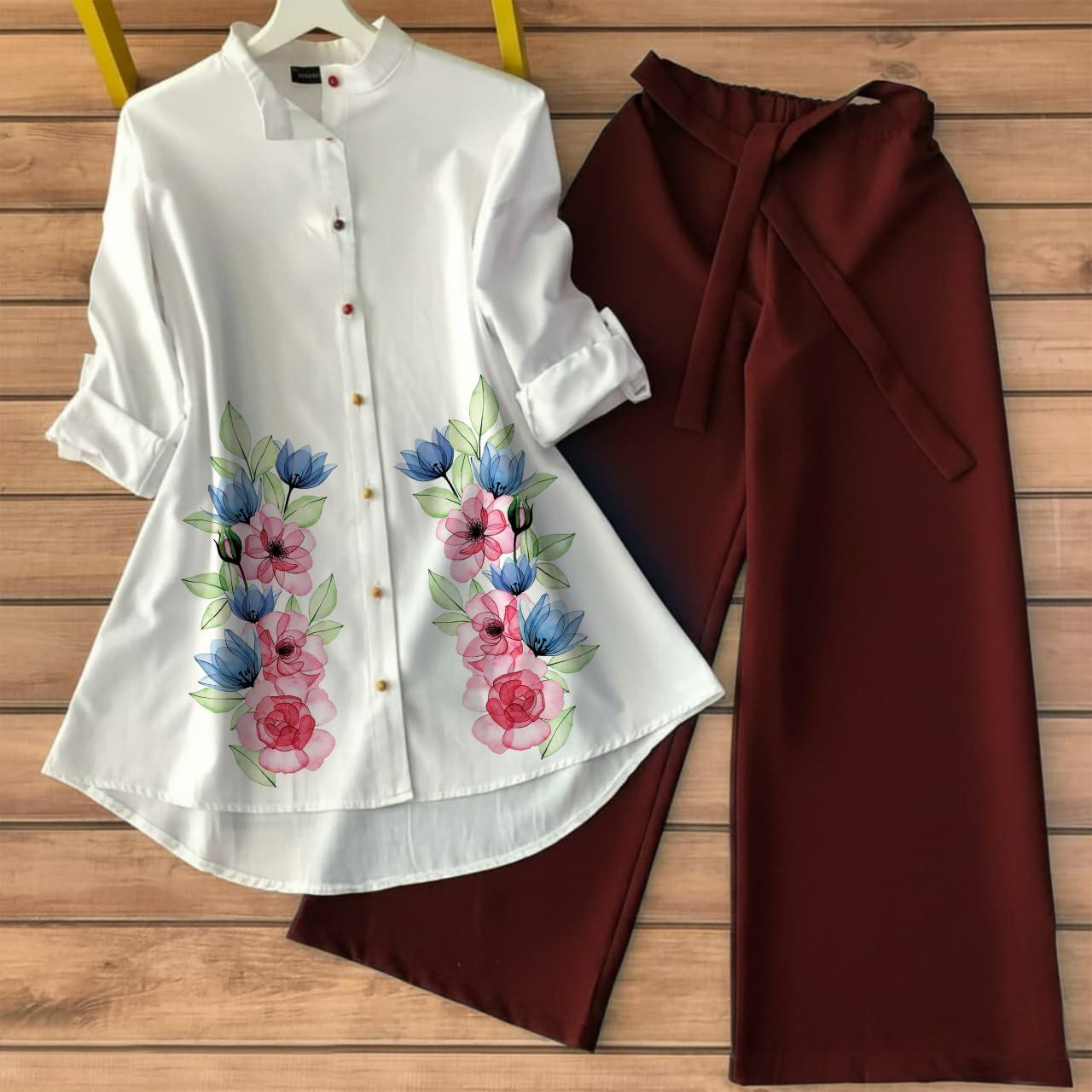 Floral Tunic & Trouser Set