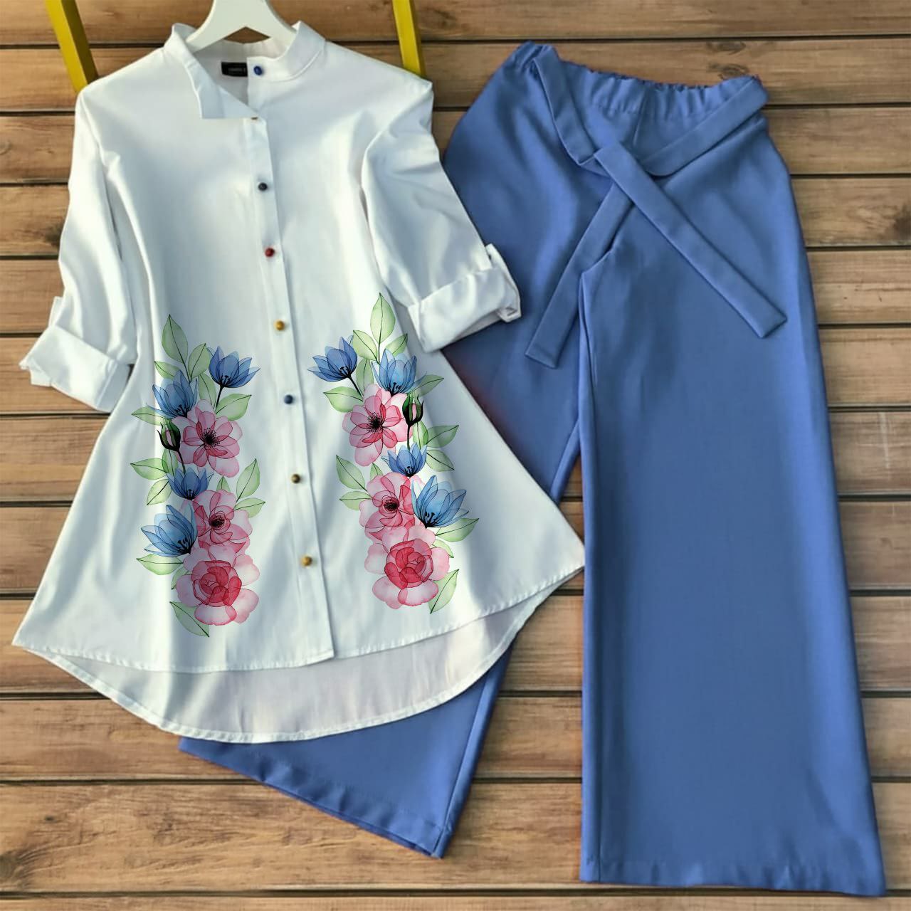 Floral Tunic & Trouser Set