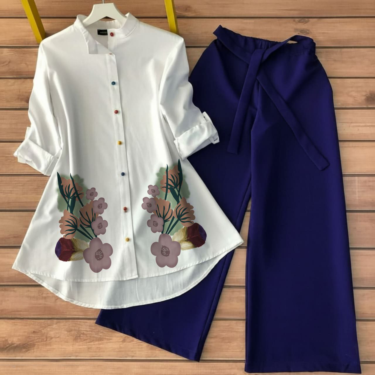 Flours Tunic & Trouser Set