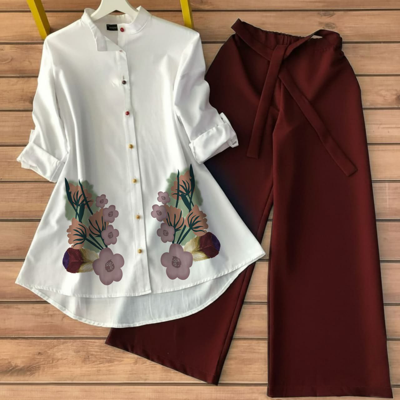 Flours Tunic & Trouser Set