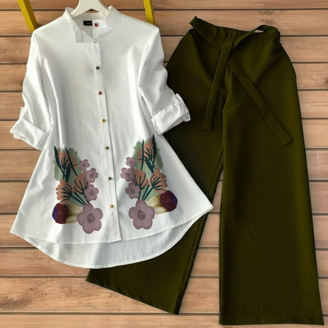 Flours Tunic & Trouser Set