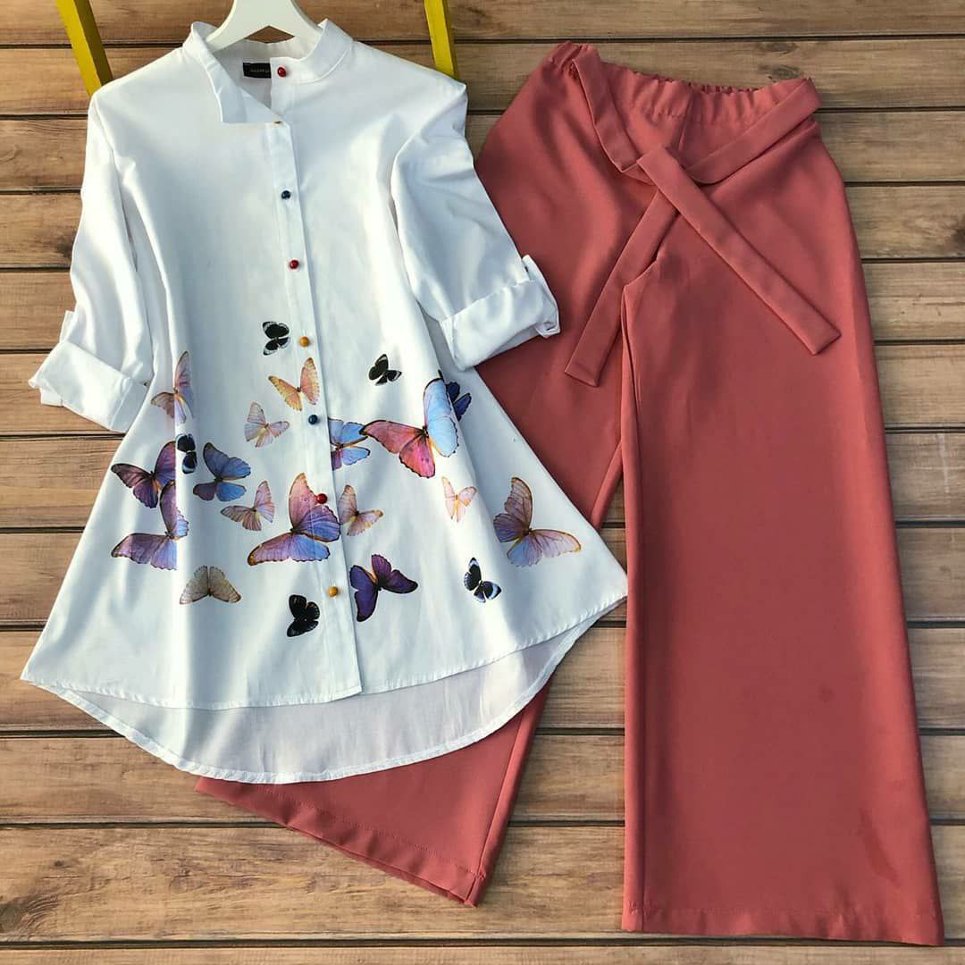 Butterfly Tunic & Trouser Set