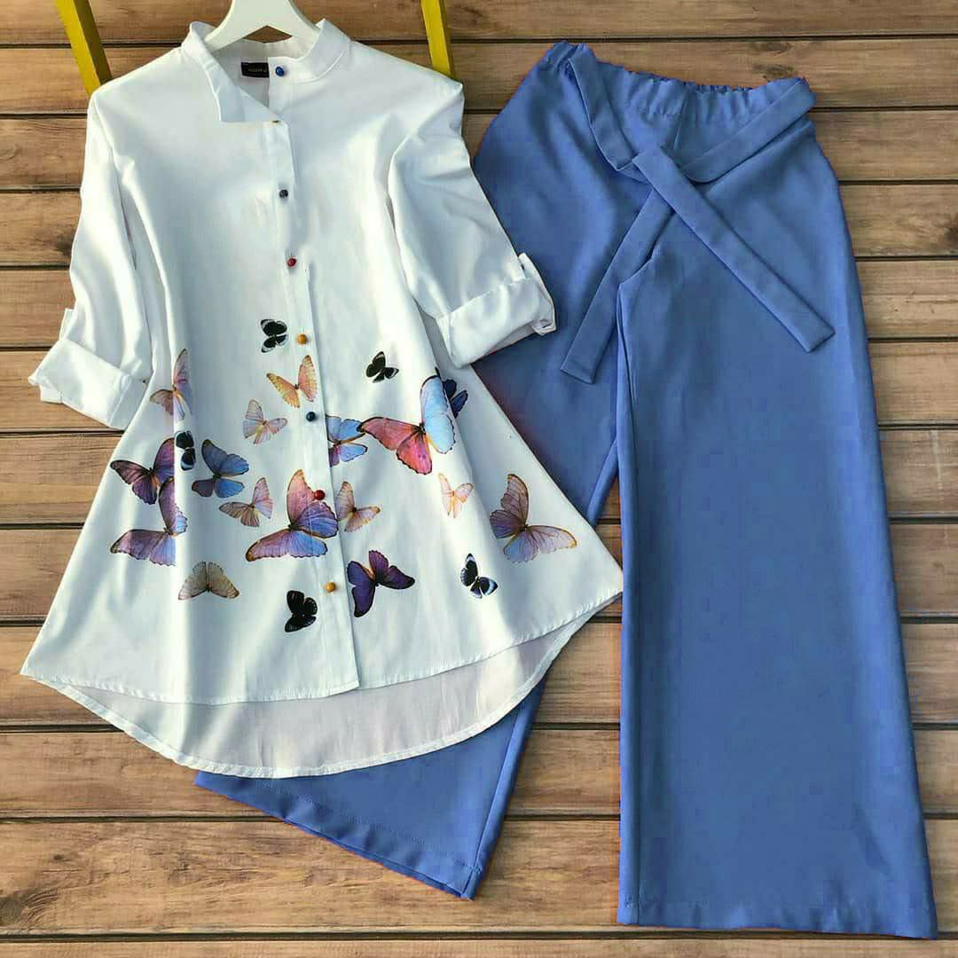 Butterfly Tunic & Trouser Set