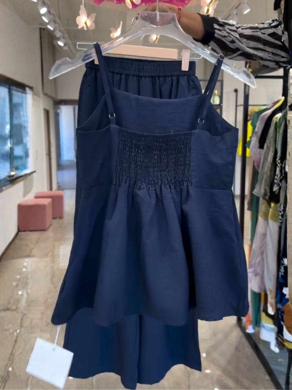 Elara Luxe Midnight Navy Co-Ord