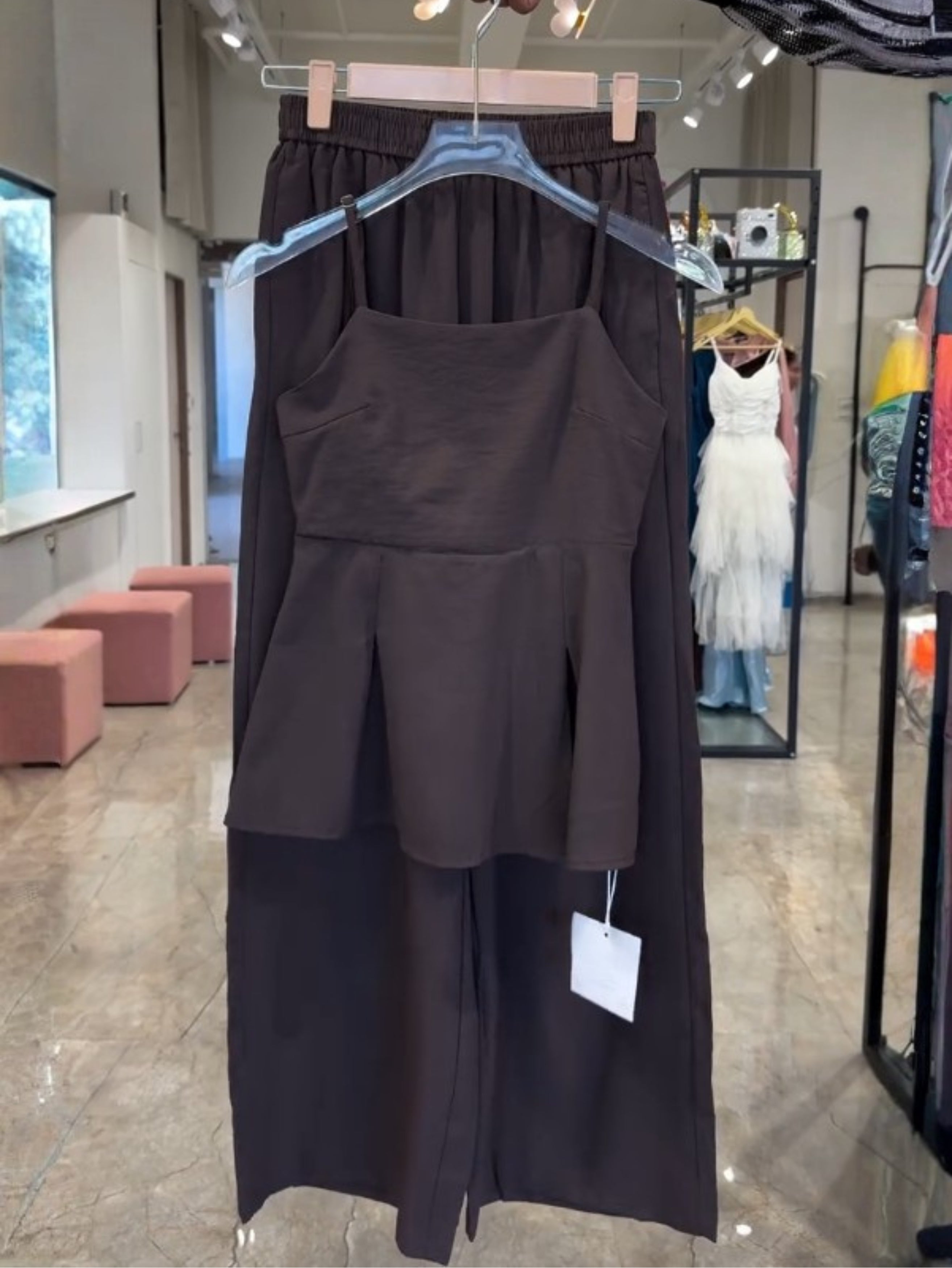 Elara Luxe Mocha Noir Co-Ord