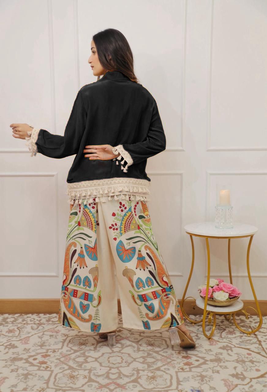 Tunic & Wide-Leg Pant Set