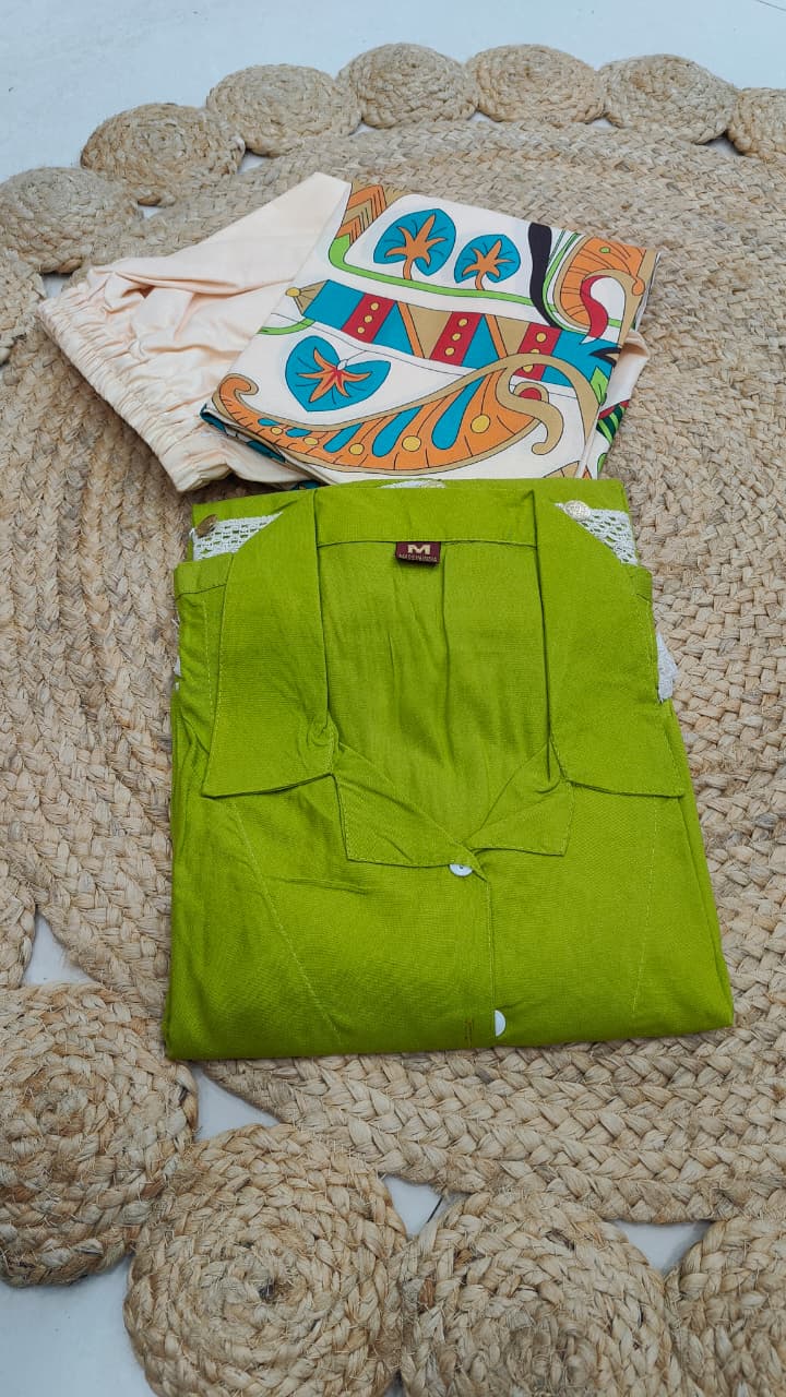 Tunic & Wide-Leg Pant Set